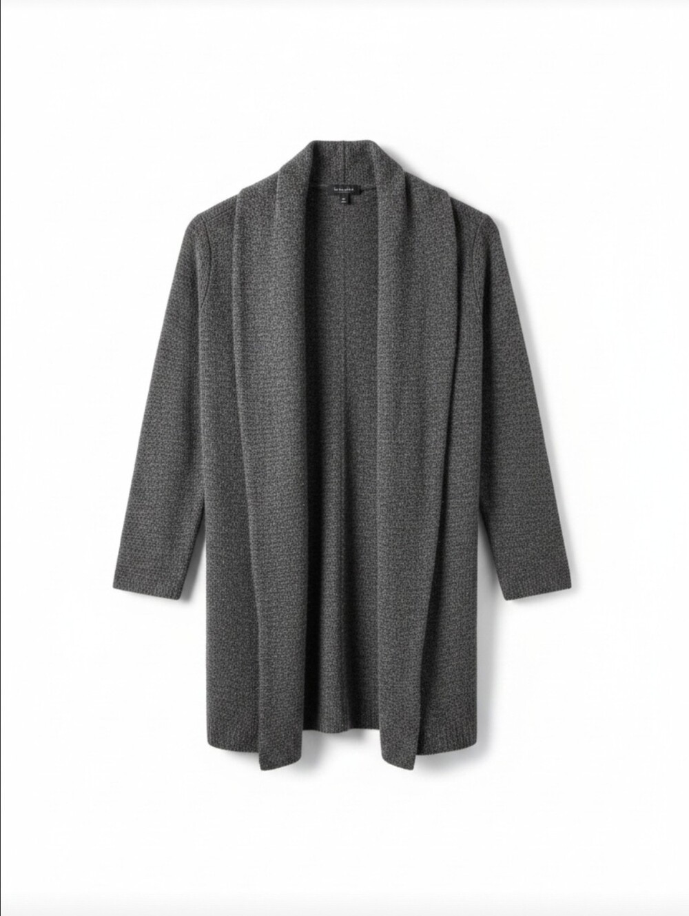 Splendid Merino Wool Cardigan - Gray - 100% Wool - Open Front Sweater